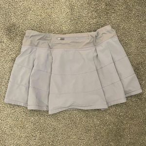 Lululemon tennis skirt pace rival
